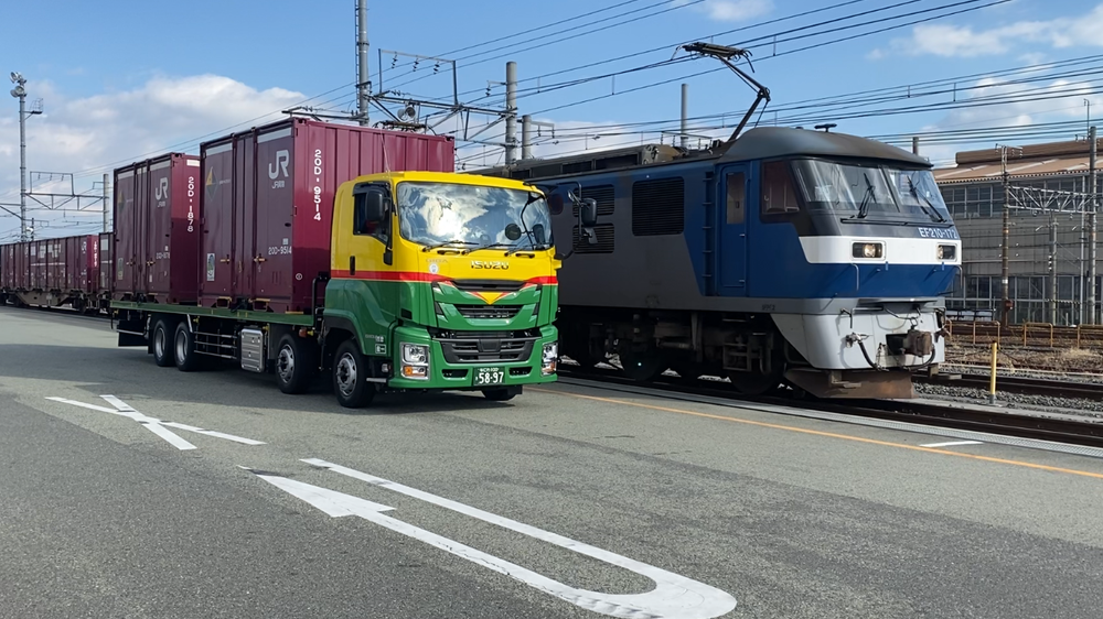 鉄道輸送のメリット